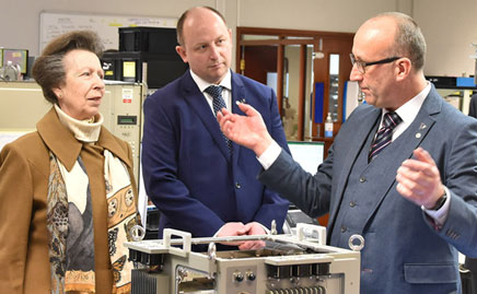Teledyne Defense & Space Receives Award from HRH The Princess Royal.